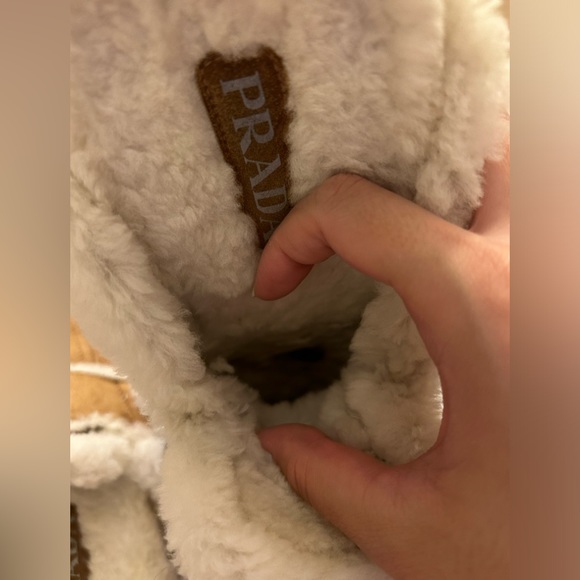 Prada Shearling Slippers - Picture 3 of 13